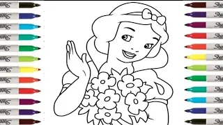 giant coloring book/snow White coloring pages/Disney coloring book/coloring snow White/snow White/