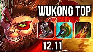 WUKONG vs FIORA (TOP) | 10/0/6, 70% winrate, Legendary | EUW Master | 12.11