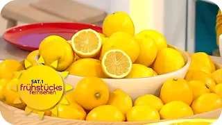 Endlich gut schlafen: Dank Zitrone zum Dornröschenschlaf! | SAT.1 Frühstücksfernsehen | TV