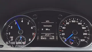 VR6 Passat B4 VS B5.5 VS B6 VS B7 0 - 100 ACCELERATION TEST