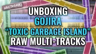 Gojira "Toxic Garbage Island" raw multi-tracks [ UNBOXING ]