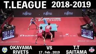 TableTennis |  Okayama Rivets vs T.T Saitama | Ueda,Morizono, Lin yunju , Yoshimura,Wong Chun Ting