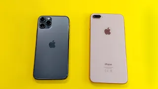 iPhone 8 Plus vs iPhone 11 Pro in 2021