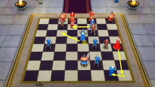 Battle chess game of king, Skill challenge #1