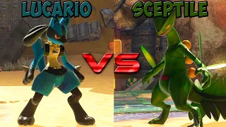 Pokken tournament DX - Lucario vs Sceptile