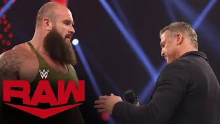 Shane McMahon provokes Braun Strowman: Raw, Mar. 8, 2021