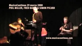 2008.03.29 - PHIL MILLER TRIO @ MusicaContinua