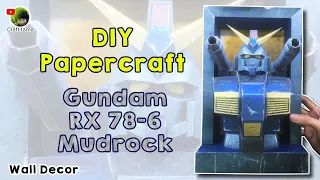DIY Papercraft Gundam Rx 78-6 Mudrock