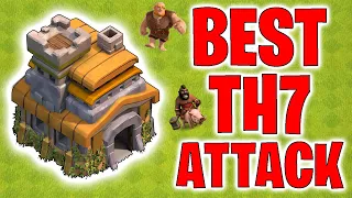 BEST TH7 Attack Strategy - Kill Squad Hog Rider - Clash of Clans 2021