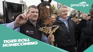 Grand National Hero Tiger Roll Returns Home