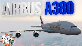 AIRBUS A380 - GTA 5 MODS (МОДЫ ГТА 5)