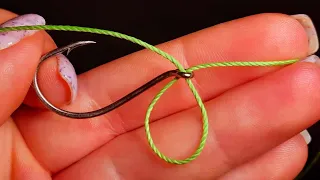 99% of anglers don't know this fishing knot. Try it for sure!