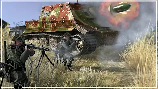 380mm STURMTIGER ROCKET ARTILLERY vs IS-2 HEAVY TANK | GATES of HELL Multiplayer