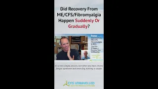 Fibromyalgia ME/CFS & MCS Recovery - A SLOW Gradual Process for Peter