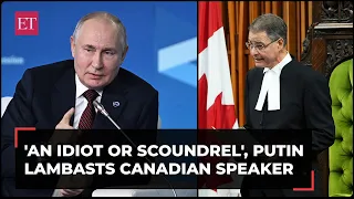 Canada honouring Nazi row: 'An Idiot or Scoundrel', Putin lambasts Canadian Speaker