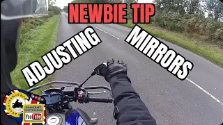 Quick tip #7: Beginner tip: How to correctly adjust mirrors.