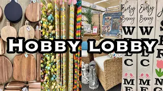 HOBBY LOBBY SPRING & EASTER DECOR 2023 • SHOP WITH ME