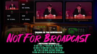 Not For Broadcast Gameplay Walkthrough | Indie FMV 1980s News Game | First Look Impressions/Overview