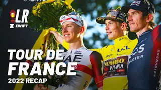 Tour de France 2022 FULL Recap | Lanterne Rouge x Zwift