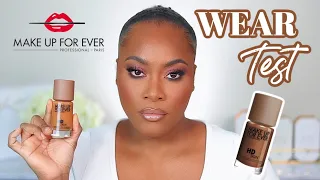 NEW MAKEUP FOREVER HD SKIN UNDETECTABLE FOUNDATION REVIEW + WEAR TEST 2022