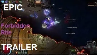 Epic Forbidden Rite Selfcast Occultist Trailer (Corpse Pact Tech) | PoE