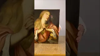 КАК ОТРЕСТАВРИРОВАТЬ КАРТИНУ?! #restoration #art