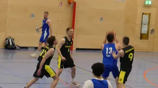 Basketball Highlights Berliner schreit Löwen beim Angriff an BC Lions Moabit vs Berliner SC