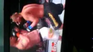 Brock Lesnar V.S Eddie Sanchez (in Ufc game)