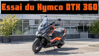 Essai du Kymco DTX 360 - Un scooter au top !