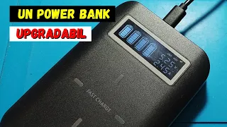 Power bank cu incarcare individuala a acumulatoarelor 18650