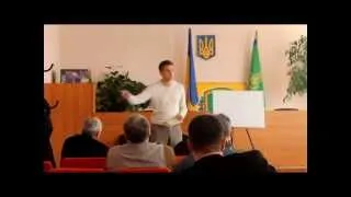 2014 10 15 Миронівка, Віталій Плескач: Регіонали не пройдуть!