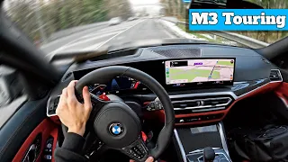 JE CONDUIS (Enfin!) MA BMW M3 TOURING Neuve! (POV)