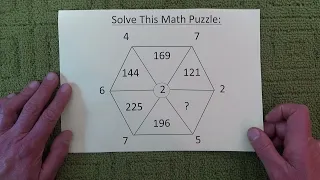 Solve The Hexagon Math Puzzle, If You Can (A Step by Step Full Solution is Included)