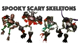 SPOOKY SCARY SKELETONS Bionicle 2015 stop motion