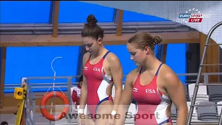 Kazan2013 Women's 3m synchro final #round1