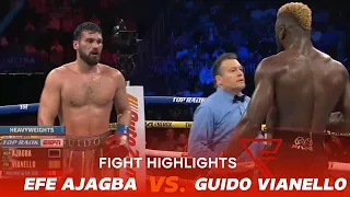 Efe Ajagba vs Guido Vianello | Best Punches🥊| FULL FIGHT HIGHLIGHTS | BOXING FIGHT