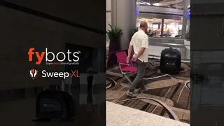 Промисловий прибиральний робот FyBots - SWEEP XL (Франція)