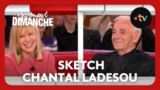 Sketch // Scoop ! Michel Drucker est le fils caché de Chantal Ladesou et Aznavour -Vivement Dimanche