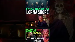 Lorna Shore - Into The Hellfire Reaction #shorts #lornashore Satan Reacts