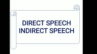 Direct/Indirect Speech - Vasitəli / Vasitəsiz Nitq