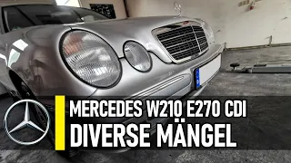 Mercedes Benz W210 E270 CDI | E-Klasse im Traumzustand | Es gibt Mängel - schauen wir mal!  [244] 🔍