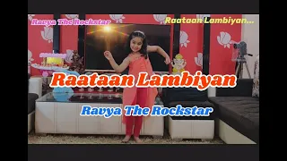 Raataan Lambiyan - Dance Cover | Deepak Tulsyan Choreography |GM Dance Centre | Dance by Ravya | kid