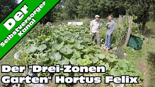 Der drei Zonen Garten Hortus Felix