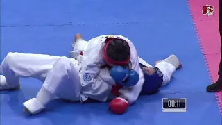 Maftuna Quvondikova (UZ) 55kg Sabrina Radzhabova (UZ)