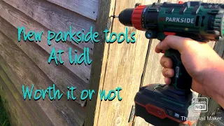 NEW PARKSIDE TOOLS AT LIDL (are Lidl’s tools any good ) parkside 20v tools