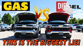 2024 Chevy Silverado I4 Gas vs I6 Diesel MPG & 0-60 Test: This Is The Biggest Lie Ever Told!