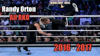 Randy Orton All RKO | 2016 - 2017