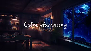 Nasheed - Calm Humming [1 HOUR LOOP WITH LOFI RAIN] SPECIAL RAMDHAN EDITION 2023