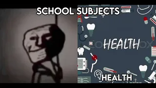 Mr Incredible becoming uncanny - School subjects 🏫✖️➖🧬