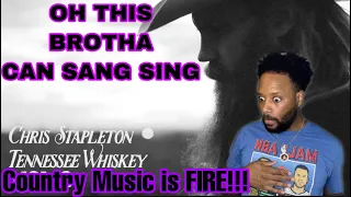 FIRST COUNTRY SONG REACTION FROM A NON-COUNTRY FAN!! | CHRIS STAPLETON - TENNESSEE WHISKEY (Audio)